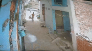 Two groups pelted bricks at each other over the construction of a wall in Jhajjar Haryana