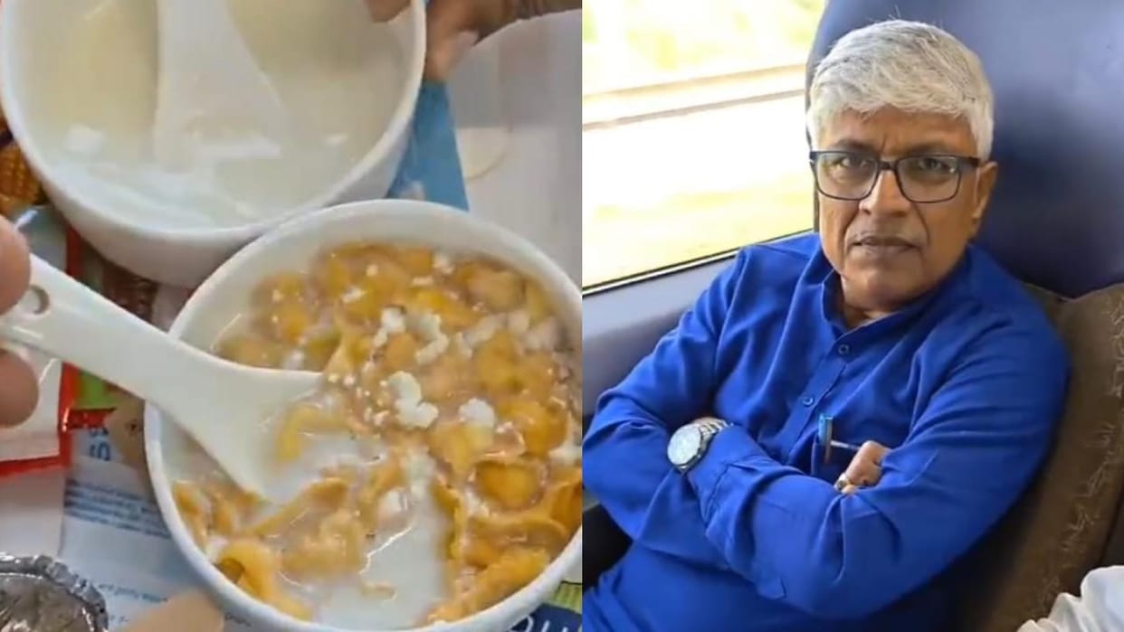 Jhansi: Questions raised over catering services on trains ranging from Vande Bharat to Shatabdi
