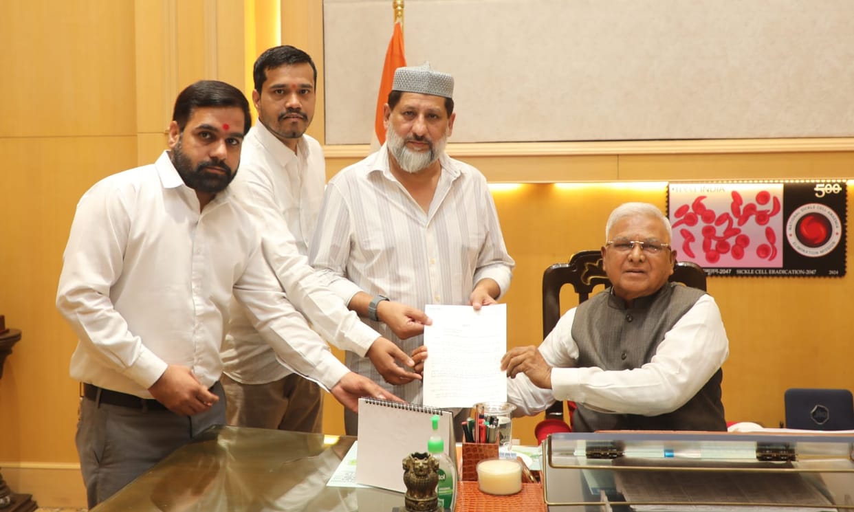 Uproar over Barkatullah's name: Masood takes protest to Raj Bhavan, says "establish a new university"—citing t