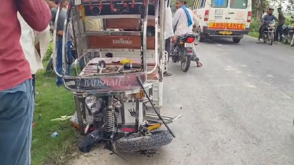 Lakhimpur Kheri: तेज रफ्तार रोडवेज बस ने ई-रिक्शा को मारी टक्कर, बच्चों समेत आठ लोग घायल