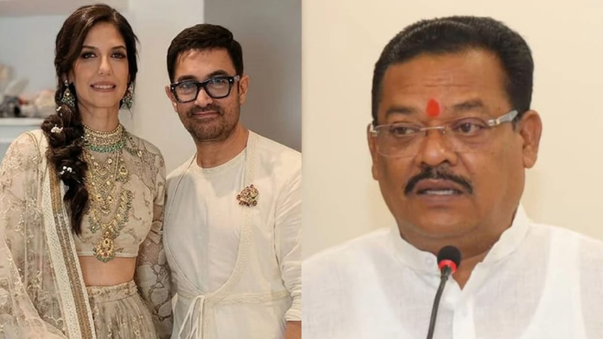 After Nitesh Rane Shiv Sena Leader Sanjay Shirsat Targets Aamir Khan Over His third Marriage