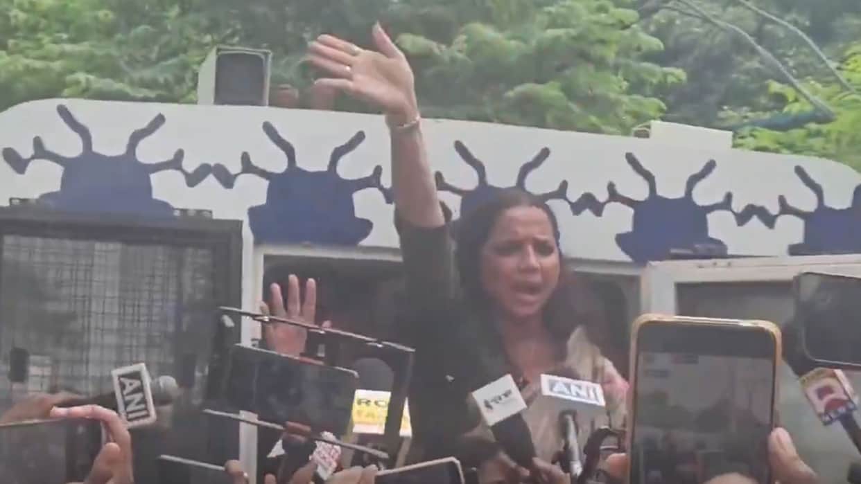 Tej Pratap Yadav Party candidate from bankipur vidhan sabha veena manvi arrested patna bihar news