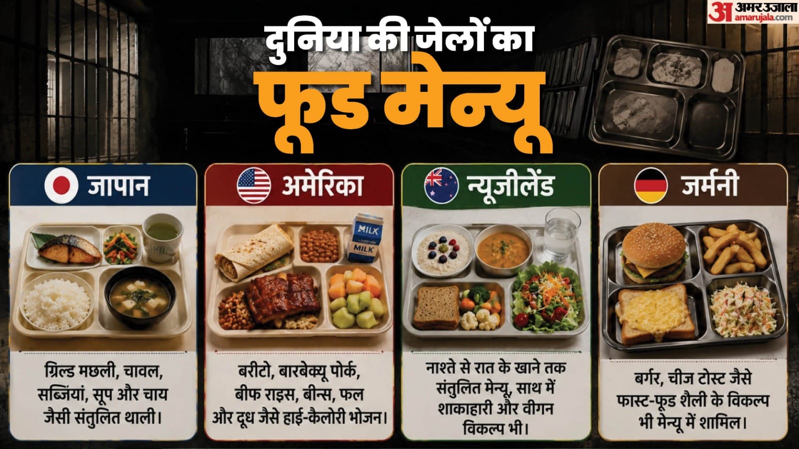कैदियों का खाना
