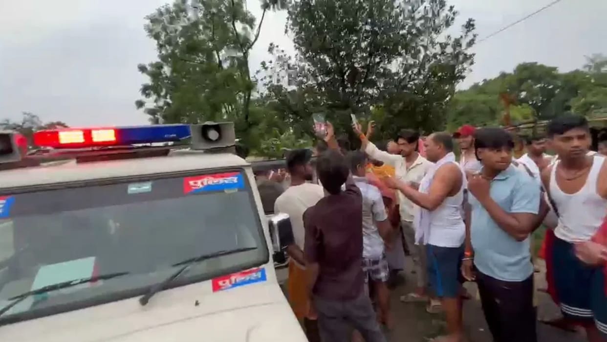 Bihar Hajipur Bhagwanpur police drunk SI firing on army jawan vaishali News