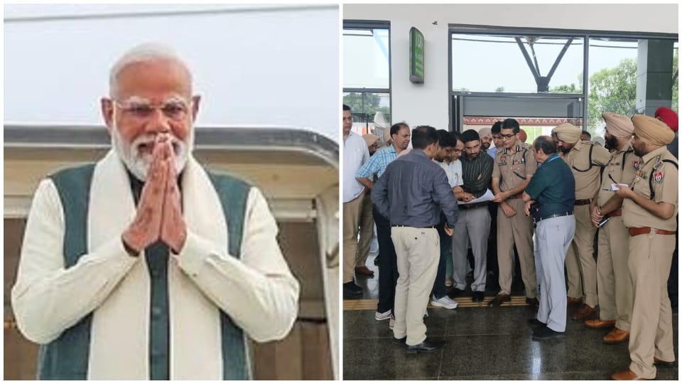पीएम मोदी के दौरे से पहले सुरक्षा एजेंसियां अलर्ट