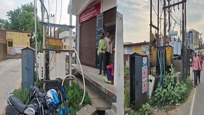 Transformer and dangling wires in Hathras