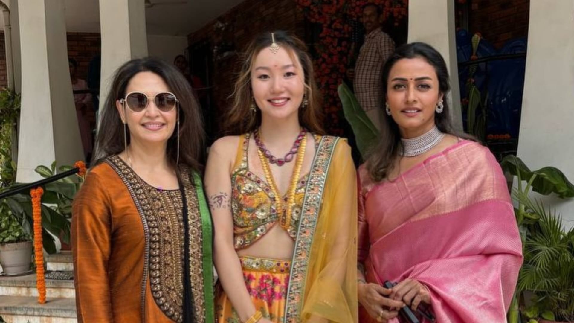 Varanasi Actor Mahesh Babus nephew Siddharth Galla got married Namrata Shirodkar shares photos of celebration