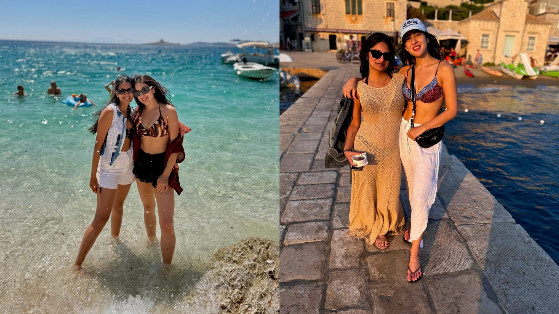 Sara Ali Khan share photos in short dress with childhood friends writes nice note