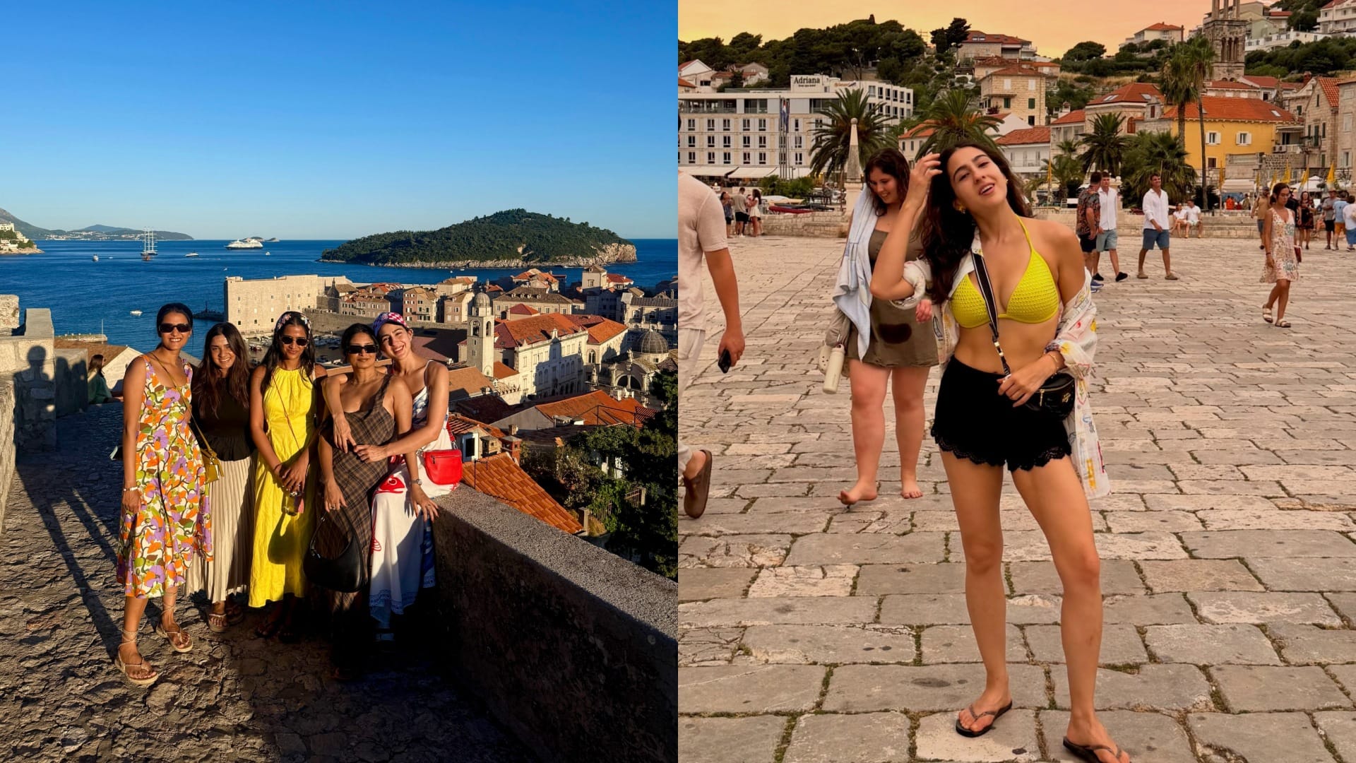 Sara Ali Khan share photos in short dress with childhood friends writes nice note