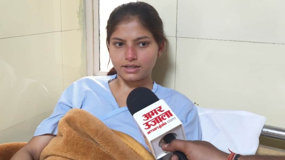 UP: Riya, who drank 'acid' mistaking it for water, recounts the entire story herself