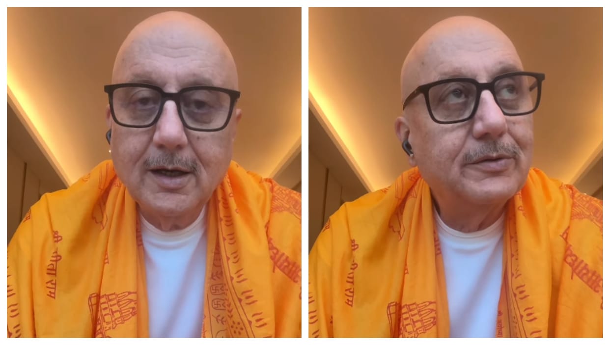 Anupam Kher on his remarks against RamTemple donation theft case