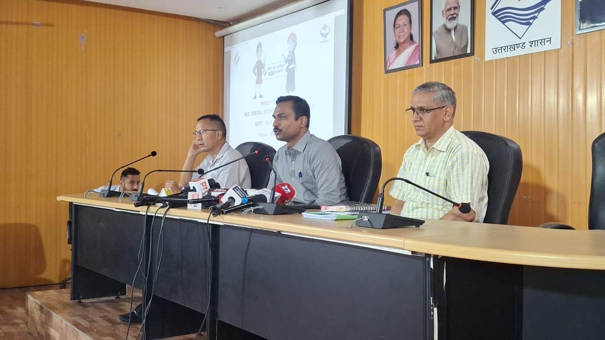 Uttarakhand Election Commission Press conference Held Today Regarding SIR votes