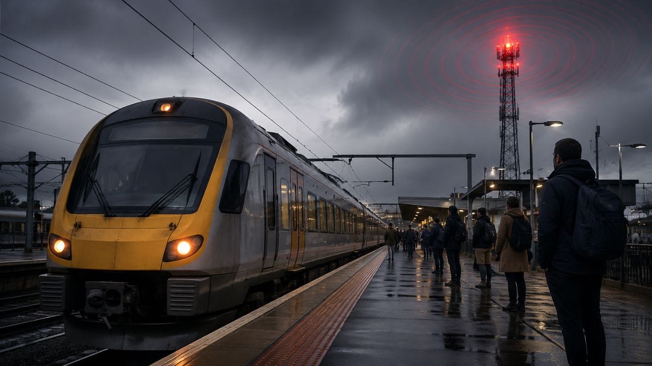 australia mobile network outage trains stop indian railways explained