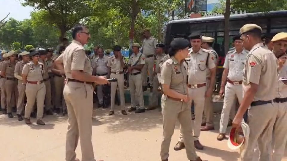 Section 163 imposed within a 300-meter radius of the BJP office in Gurugram due to the Congress protest