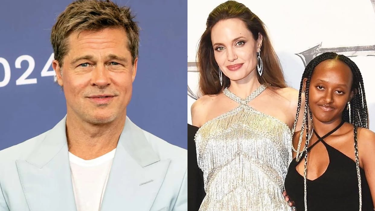 Angelina Jolie Daughter Zahara Drop Hollywood Actor Brand Pitt Surname