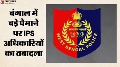बंगाल पुलिस में बड़ा फेरबदल