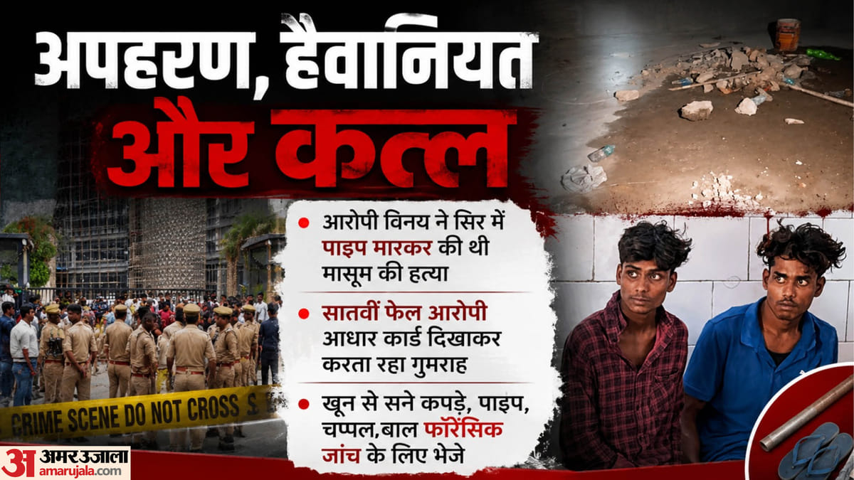 बच्ची चीखी तो विनय ने किया था पाइप से वार, इसलिए लाश को बेसमेंट में फेंका; दरिंदगी और कत्ल में नया