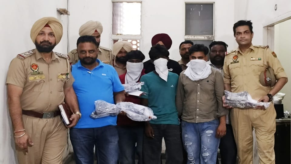 Three accused linked to ISI arrested in Amritsar