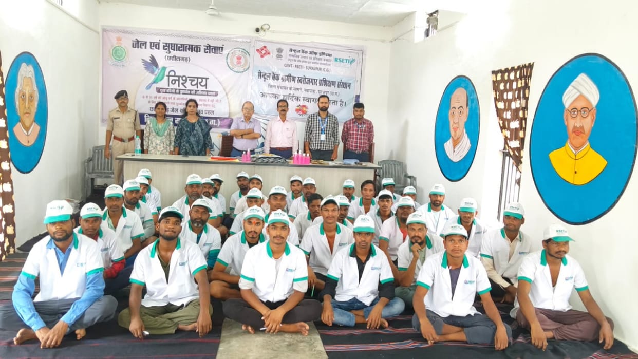 Prisoners receive self-employment training in jail, initiative to make them self-reliant after release