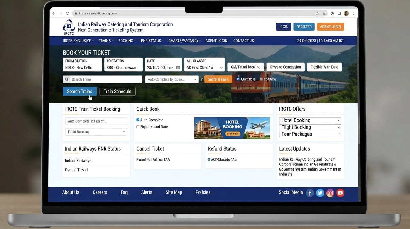 IRCTC New Website Launches Tomorrow Check The Biggest Changes that will wake ticket booking faster