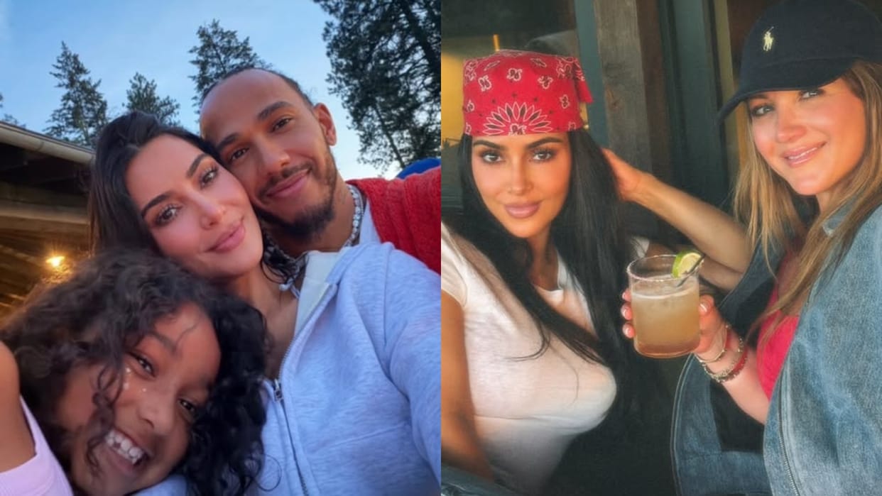 Kim Kardashian Share Photos With Lewis Hamilton On Social Media Amid Relationship Rumours