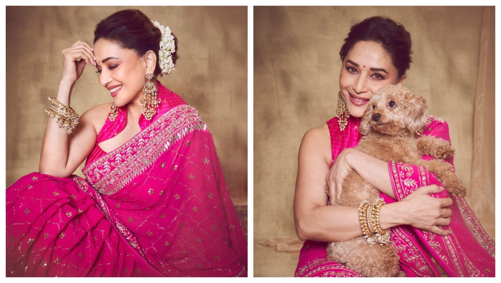 Madhuri Dixit pens romantic note for husband Shriram Nene share photos