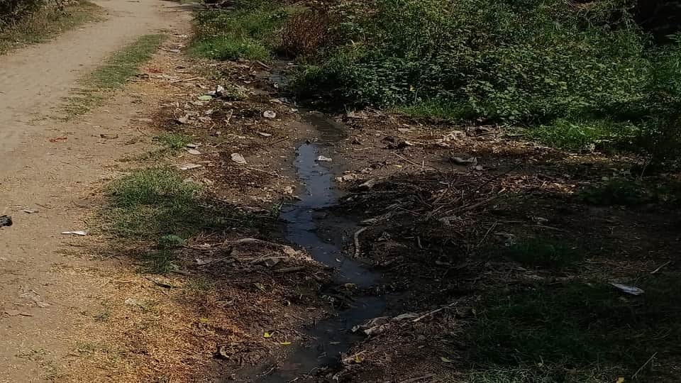 परिक्रमा मार्ग जहां आरसीसी सड़क की मांग के लिए आईजीआरएस पोर्टल पर शिकायत की गई