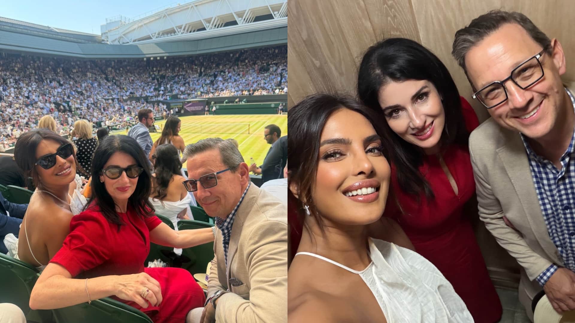 priyanka chopra to ananya pandey and sreeleela enjoyed Wimbledon 2026 watch photos