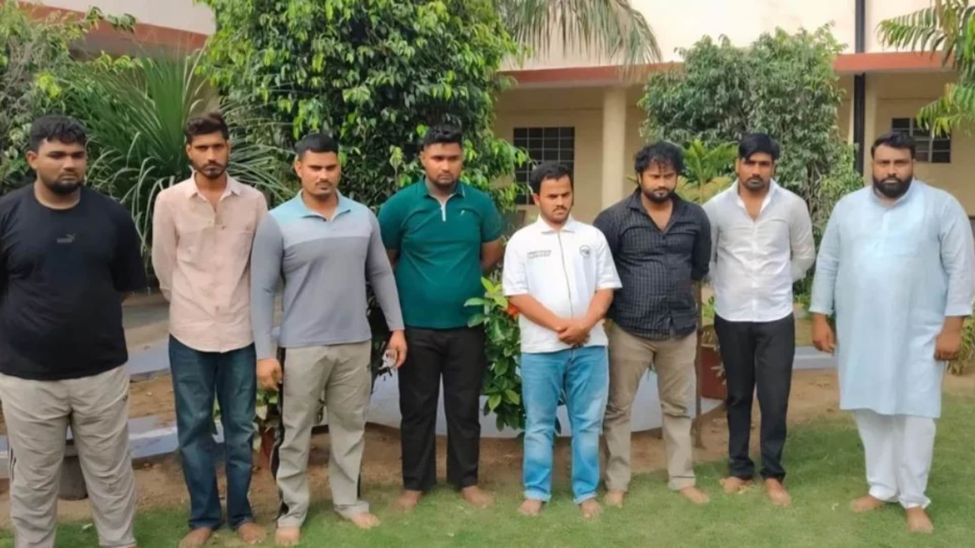 गिरफ्तार किए गए आरोपी