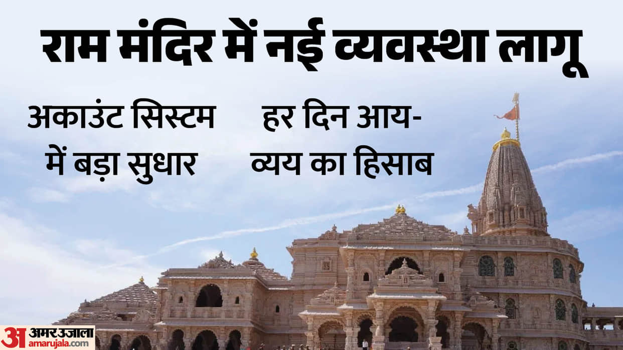 Daily monitoring of Ram Mandir Trust accounts and daily audit system implemented