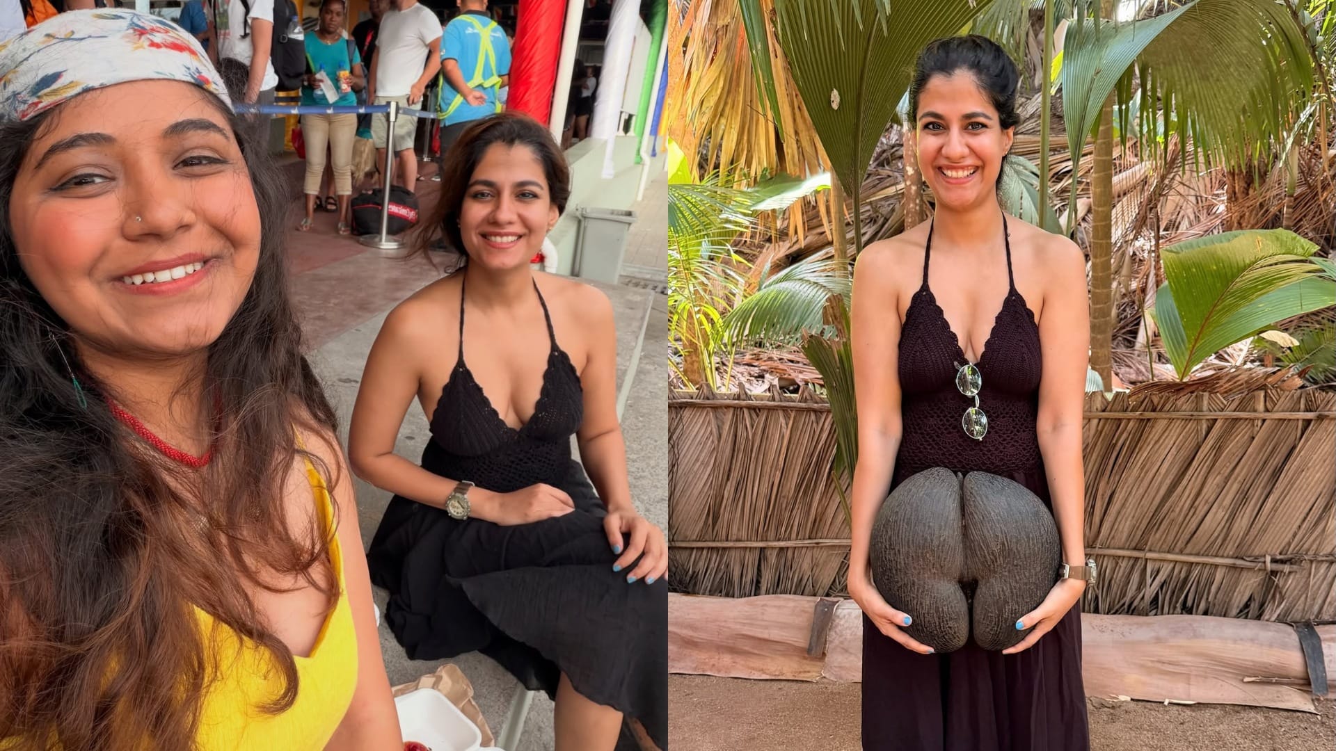 Shreya Dhanwanthary share photos in bikini from seychelles users like it