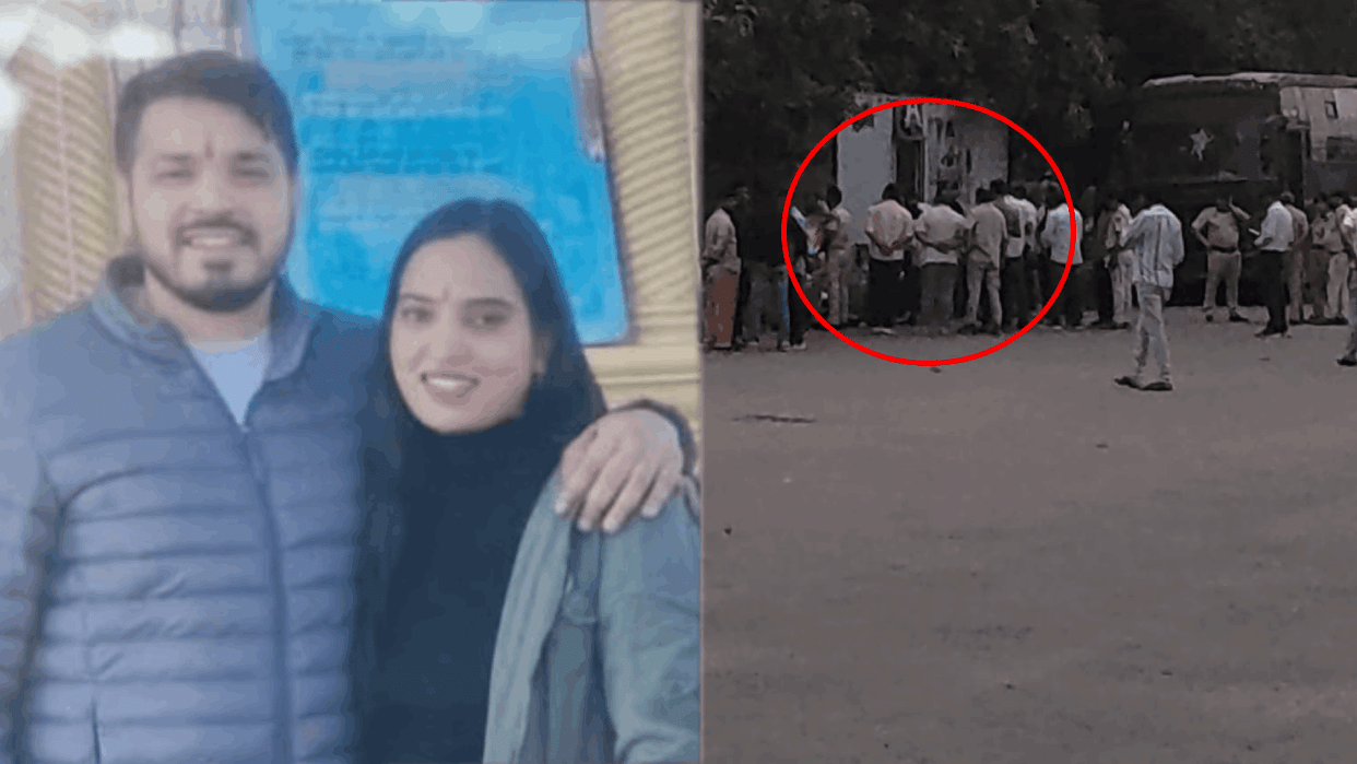 Accused Delhi Police constable Manish Bhati shot himself