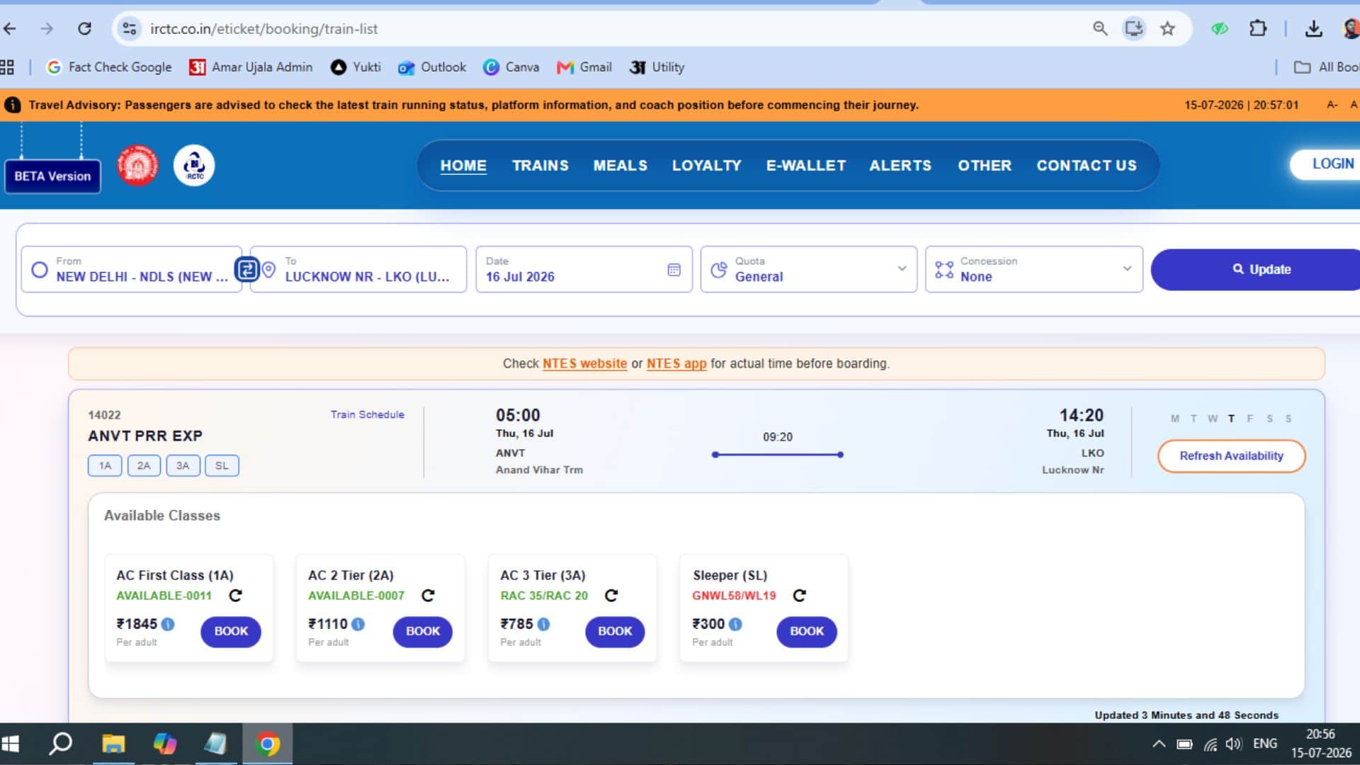 IRCTC Upgraded Website Beta Version Launch: Check New Features and Ticket Booking Process Details