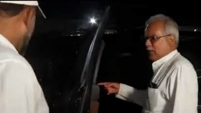 आधी रात को दिल्ली पहुंचे भूपेश बघेल