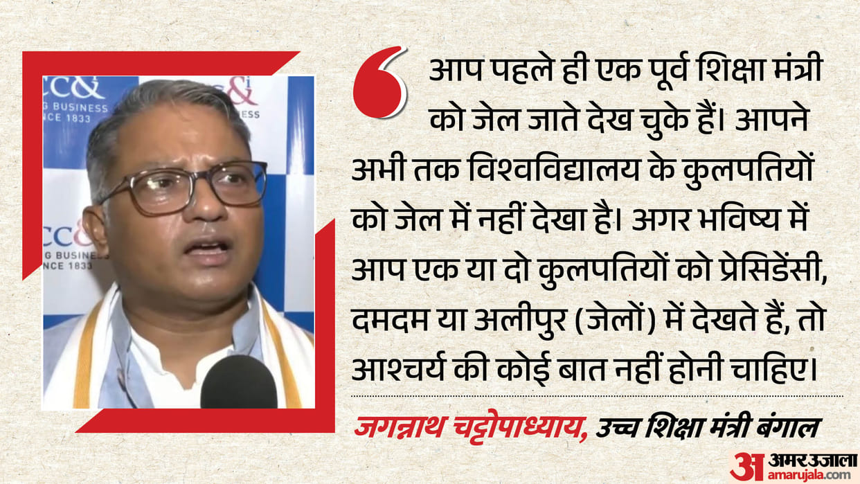 West Bengal Don't be surprised if you see a Vice-Chancellor in jail why did the minister say this