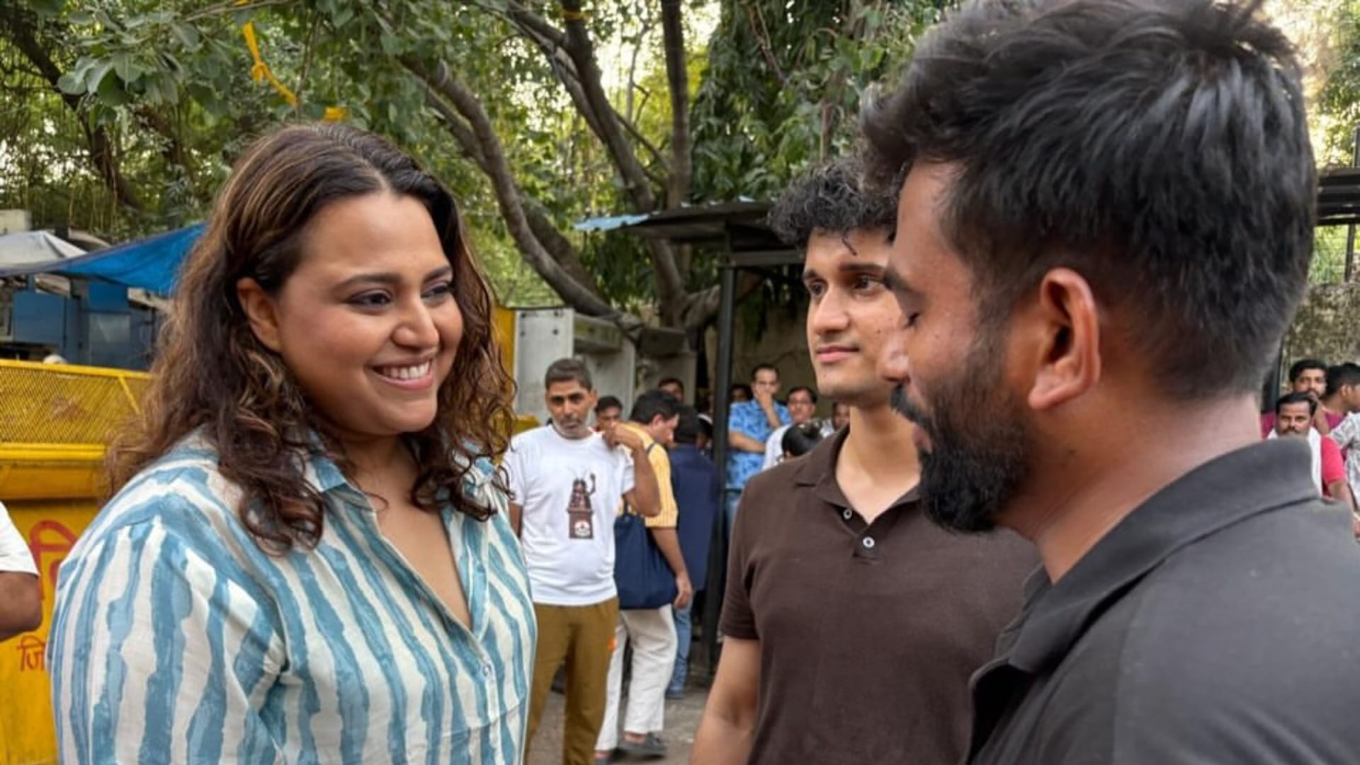Swara Bhasker met with Sonam Wangchuk at Jantar Mantar says you are fighting for children future