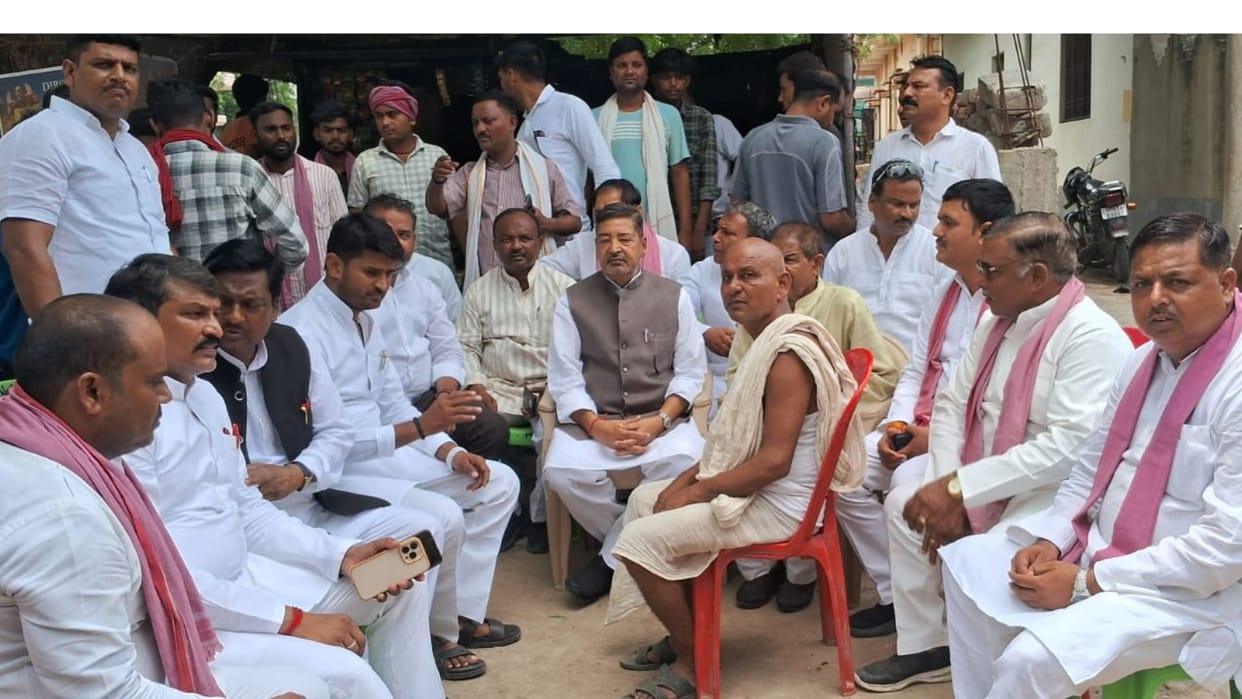Mughalsarai Kali Temple incident MP Virendra Singh visits deceased wrestler home  demands compensation