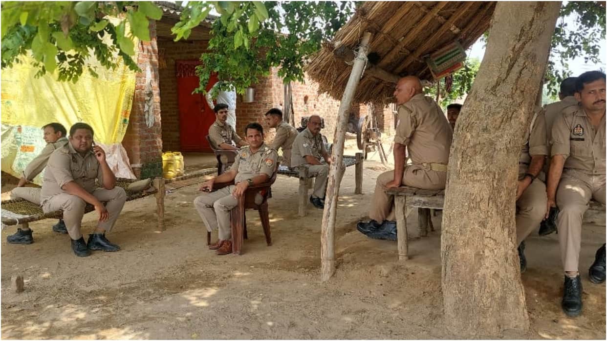 FIR Filed arson and stone-pelting at a police outpost five accused named and 50 unidentified in Budaun