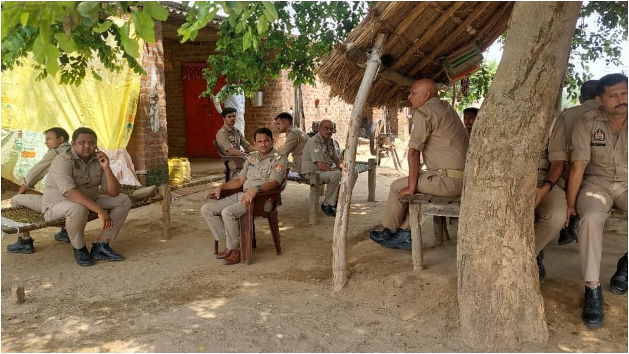 FIR Filed arson and stone-pelting at a police outpost five accused named and 50 unidentified in Budaun