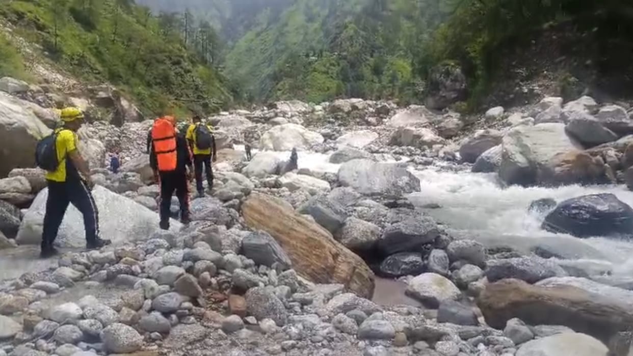 Rudraprayag News Search Operation Continues for Missing Person Swept Away in River Near Bandtoli Sangam
