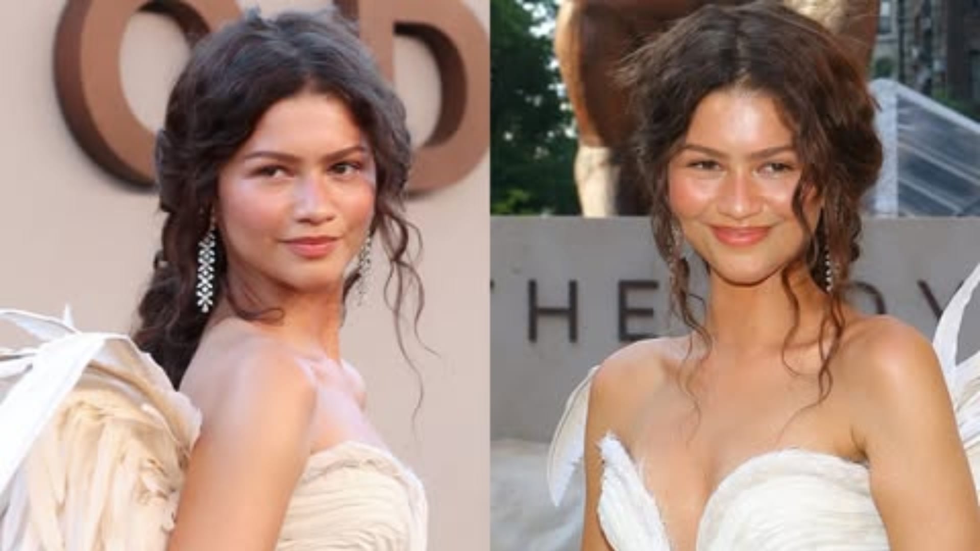 The Odyssey New York premiere Attended By Star Cast Anne Hathaway Flaunts Baby And Zendaya Steals the show