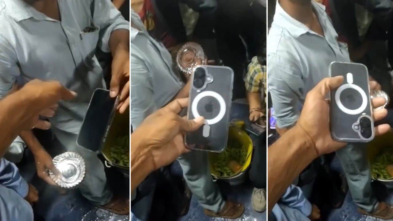 खीरा बेचने वाले के जेब से निकला iPhone