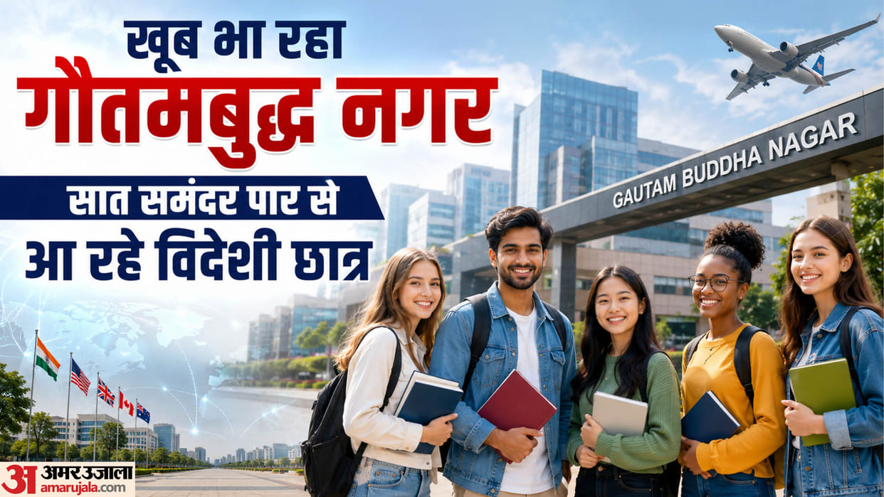 Gautam Buddha Nagar is proving highly popular among foreign students 35 percent of international students
