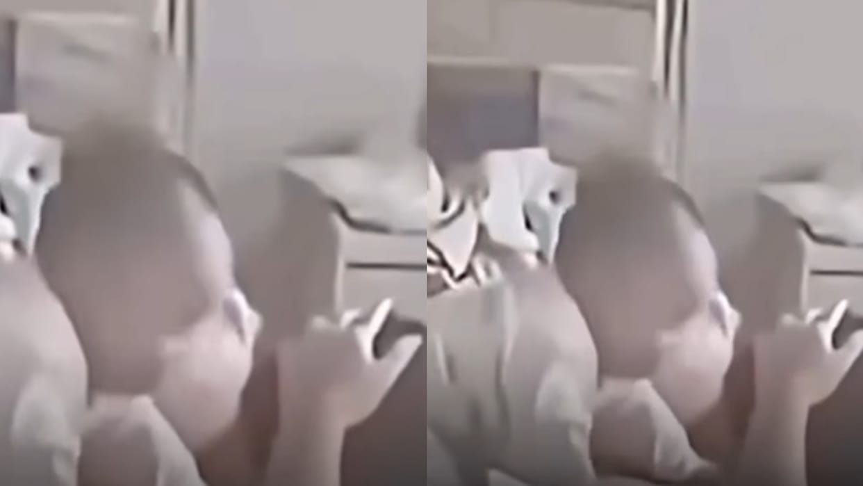 viral emotional mother son bonding one year old baby cry for maa saw in pain heartwarming video