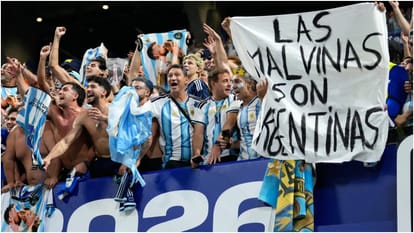 FIFA World Cup: Argentina Face Possible FIFA Sanctions Over 'Las Malvinas' Political Banner Falkland Banner