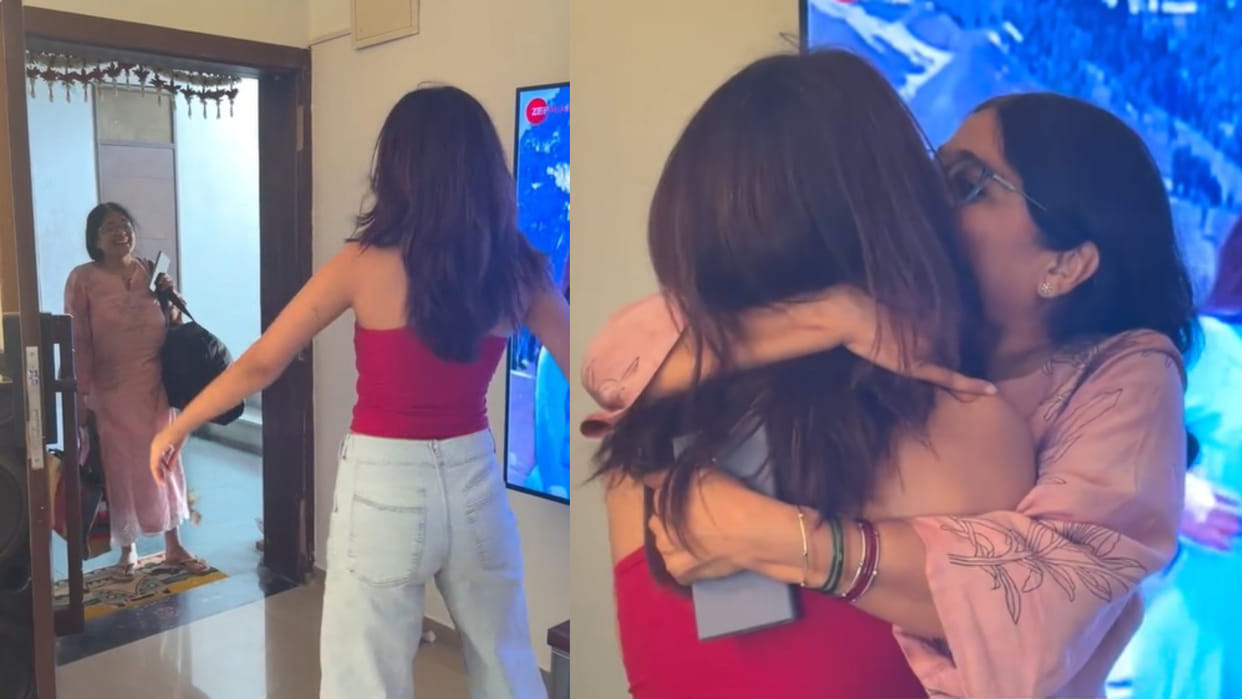 Daughter in law such a great dance to welcome her mother in law video goes viral on internet