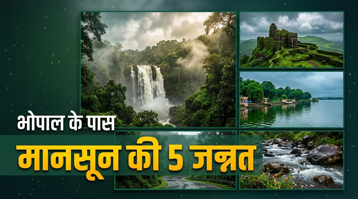Best Places to Visit Near Bhopal During Monsoon Getaways