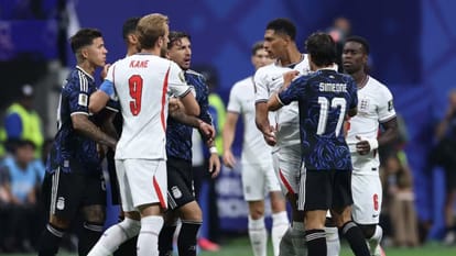 FIFA World Cup 2026 England vs Argentina Semi-final Highlights Today Football Match Result Key Moments Photos