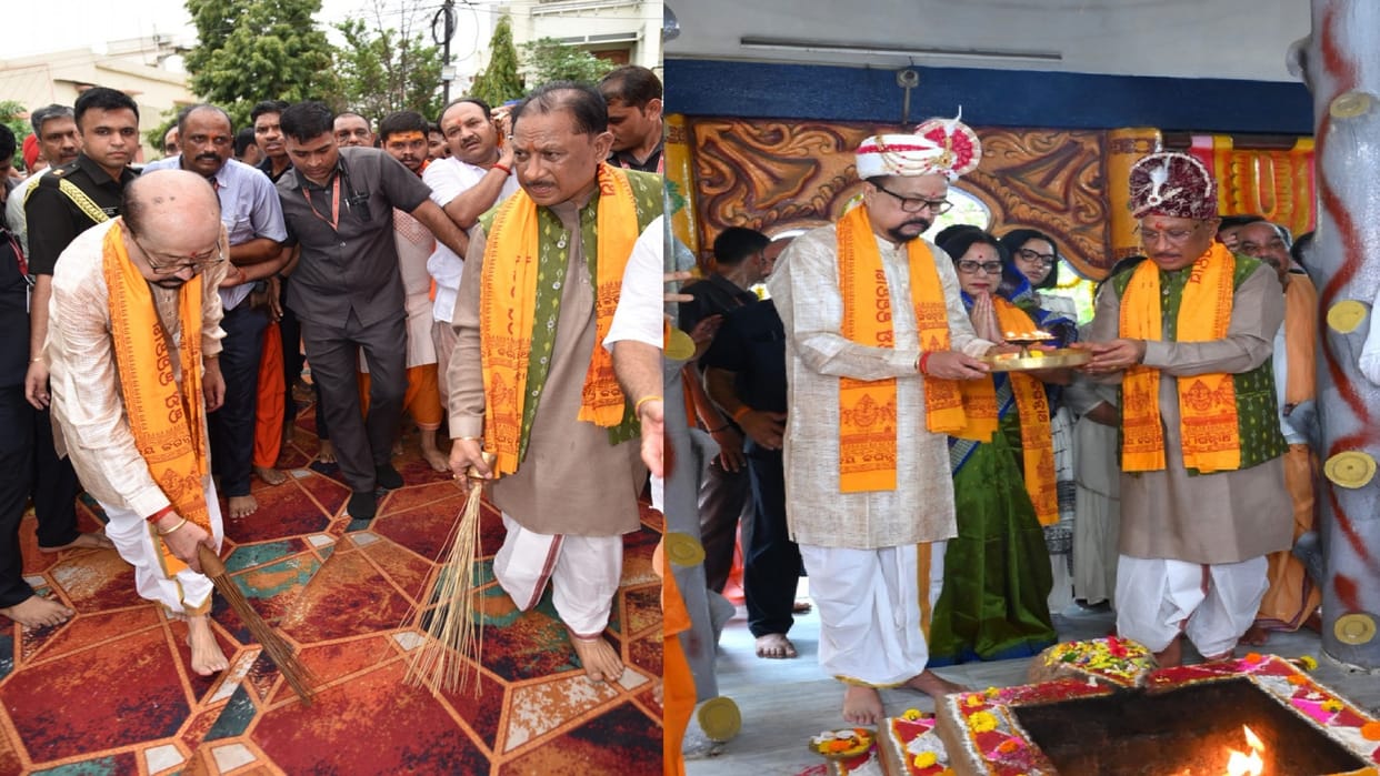 Raipur celebrates Rath Yatra: Governor Deka and CM Sai observe tradition of 'Chhera-Pahara'
