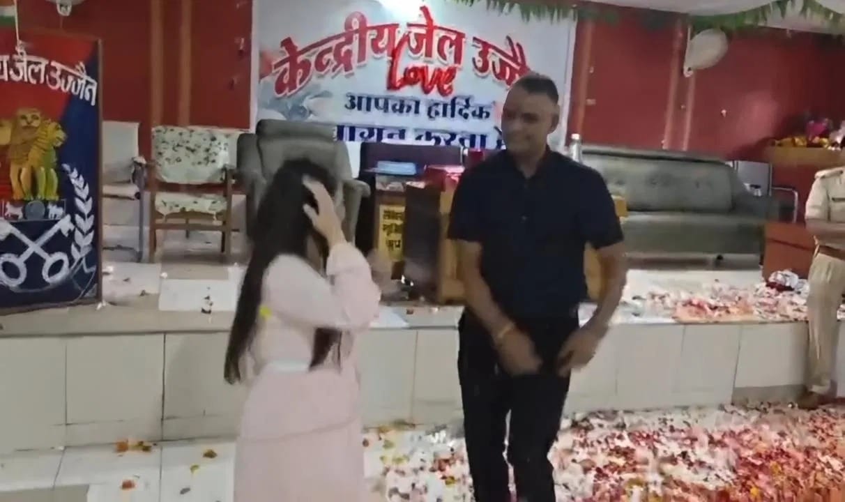 Viral Video from Bhairavgarh Central Jail Sparks Row: Jail Superintendent’s Dance with Wife on Social Media